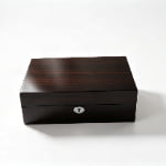 High Glossy Macassar Ebony Grain 10 Watch Case