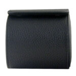Pebbled Grain PU Leather 1 Watch Roll for Luxury Travel Storage