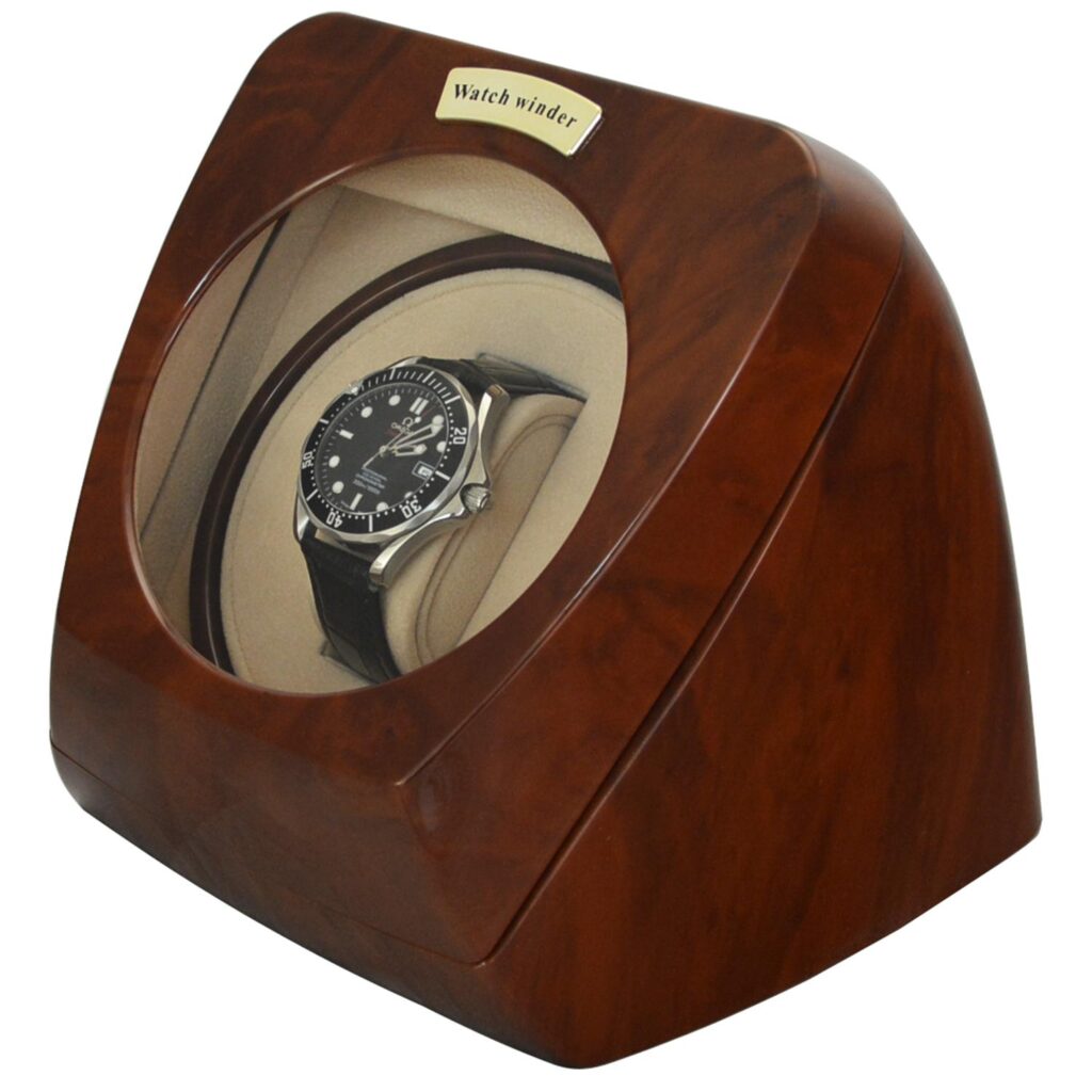 Plastic Single Watch Winder with Japanese Mabuchi Motor