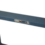 Blue 10 watch box interior with individual watch cushions