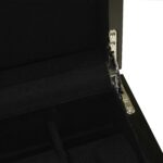 Black High Glossy Arc 6 Watch Case with Velvet Interior