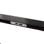 High Glossy Ebony Grain Spliced Carbon Fiber 10 Watch Case with Burgundy Velvet Interior