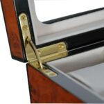 High Glossy Tiger-Skin-Like Surface 12 Watch Case