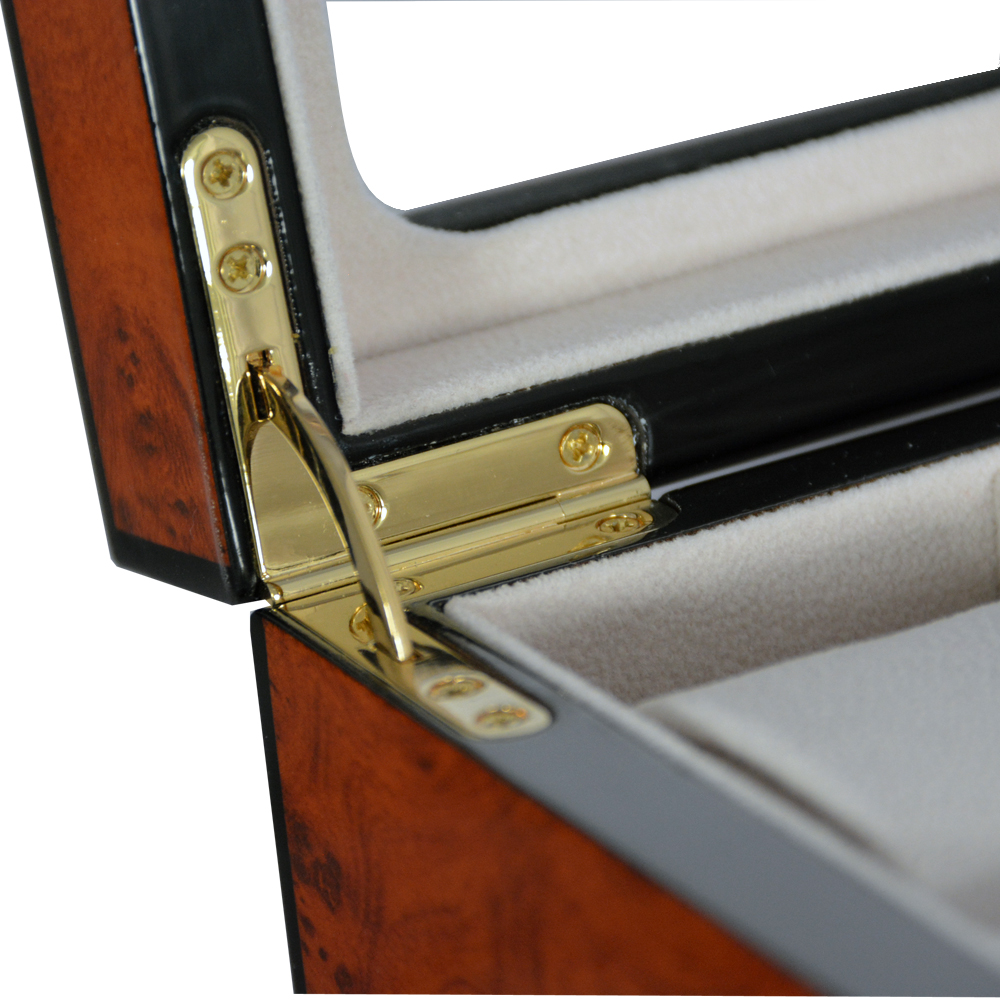 High Glossy Tiger-Skin-Like Surface 12 Watch Case