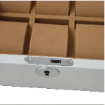 High Glossy White with Camel 6 Watch Case