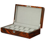 High Glossy Ebony 10 Watch Case