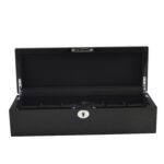 Black High Glossy Arc 6 Watch Case with Velvet Interior