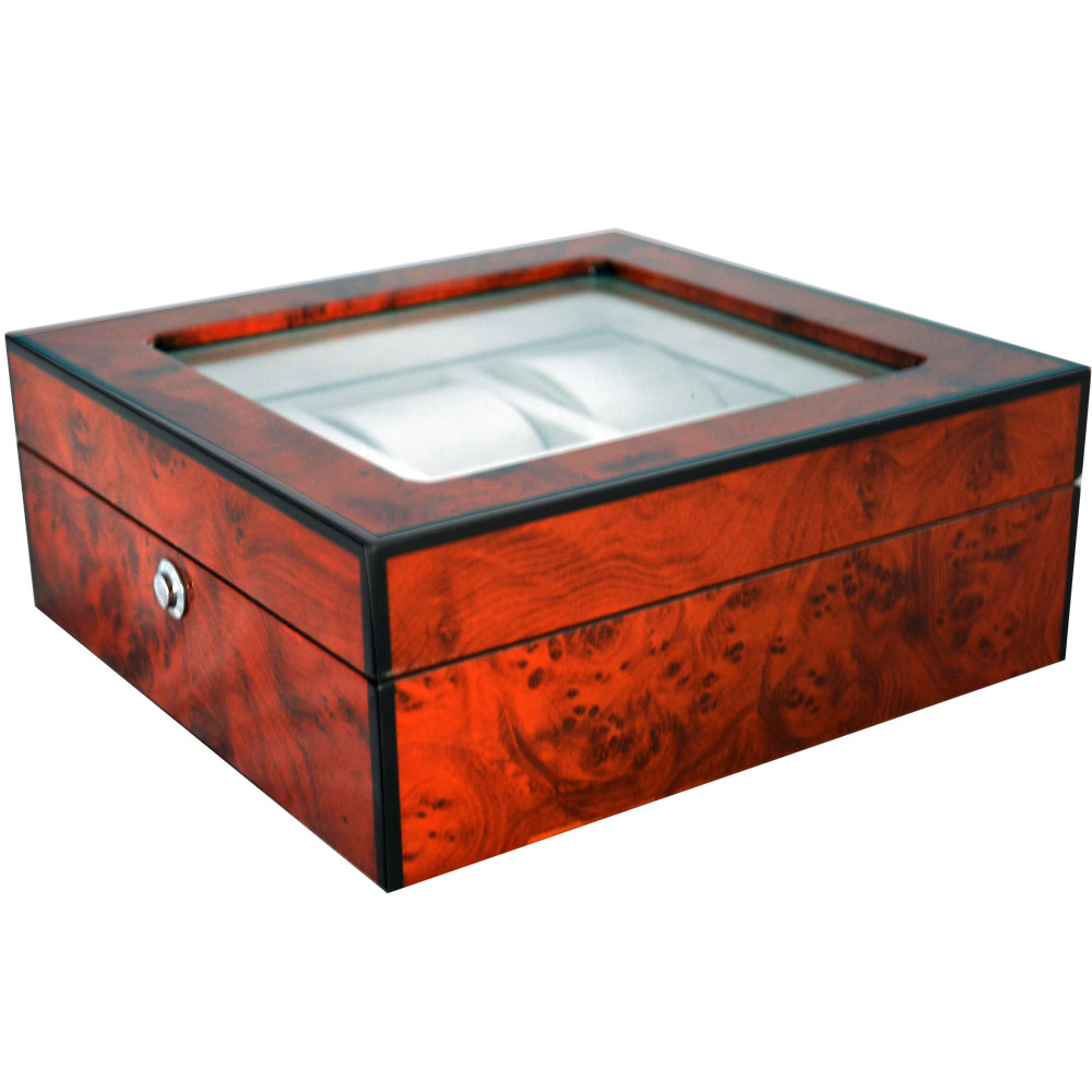 High Glossy Tiger-Skin-Like Surface 6 Watch Case