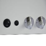 High-Gloss White 4-Watch Winder with Acrylic Display