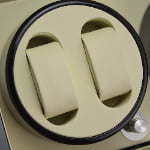 High Glossy Black 4-Watch Winder with 6-Watch Storage