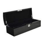 Black High Glossy Arc 6 Watch Case with Velvet Interior