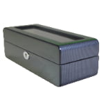 High Glossy Green Oak Grain Spliced Carbon Fiber 5 Watch Case