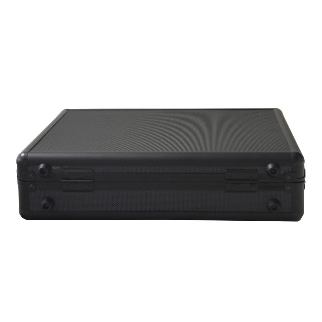 Aluminum Alloy Frame 18 Watch Suitcase with Velvet Interior