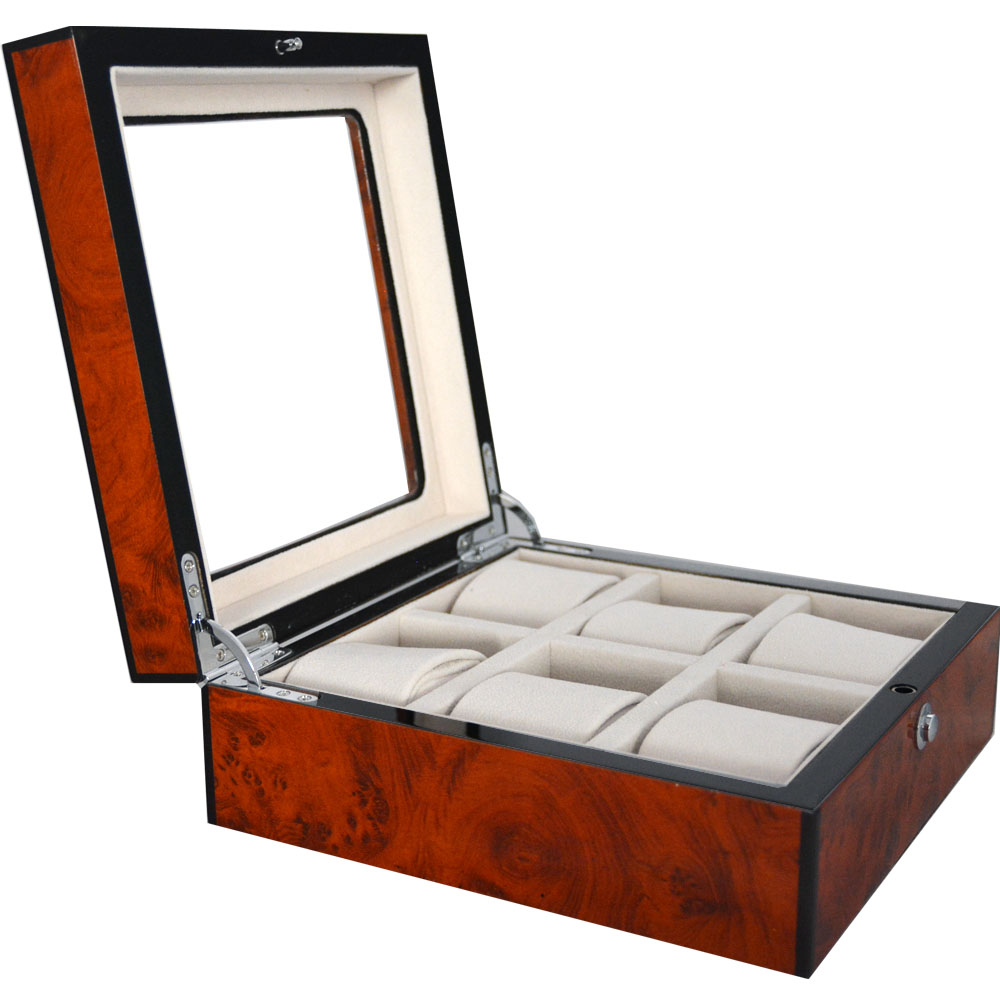 High Glossy Tiger-Skin-Like Surface 6 Watch Case