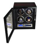 4 Watch Winder with LED Light and Japanese Mabuchi Motor
