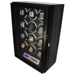 Carbon Fiber 12 Watch Winder with Adjustable TPD