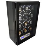Carbon Fiber 12 Watch Winder with Adjustable TPD
