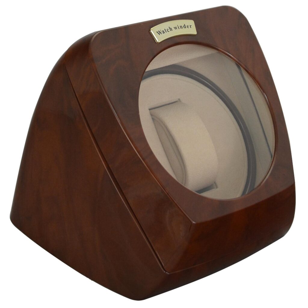 Plastic Single Watch Winder with Japanese Mabuchi Motor