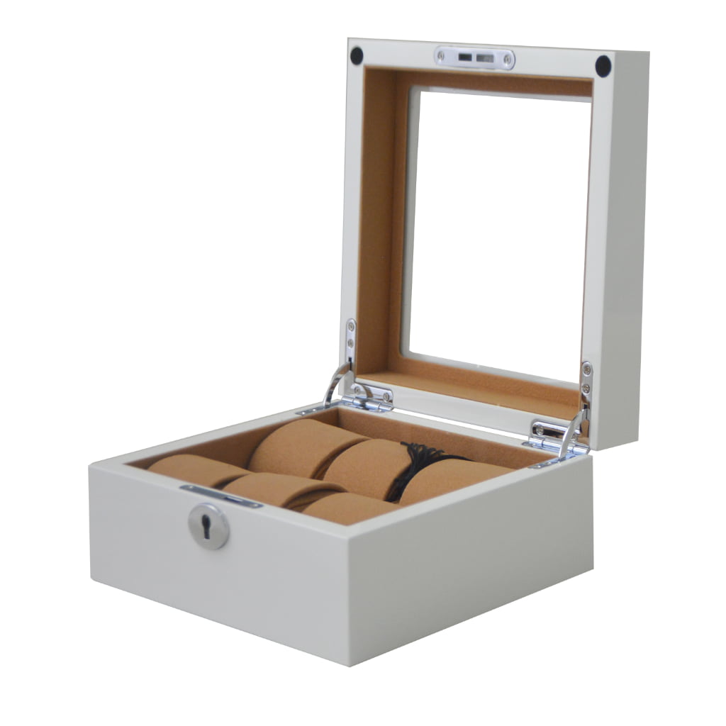 High Glossy White with Camel 6 Watch Case