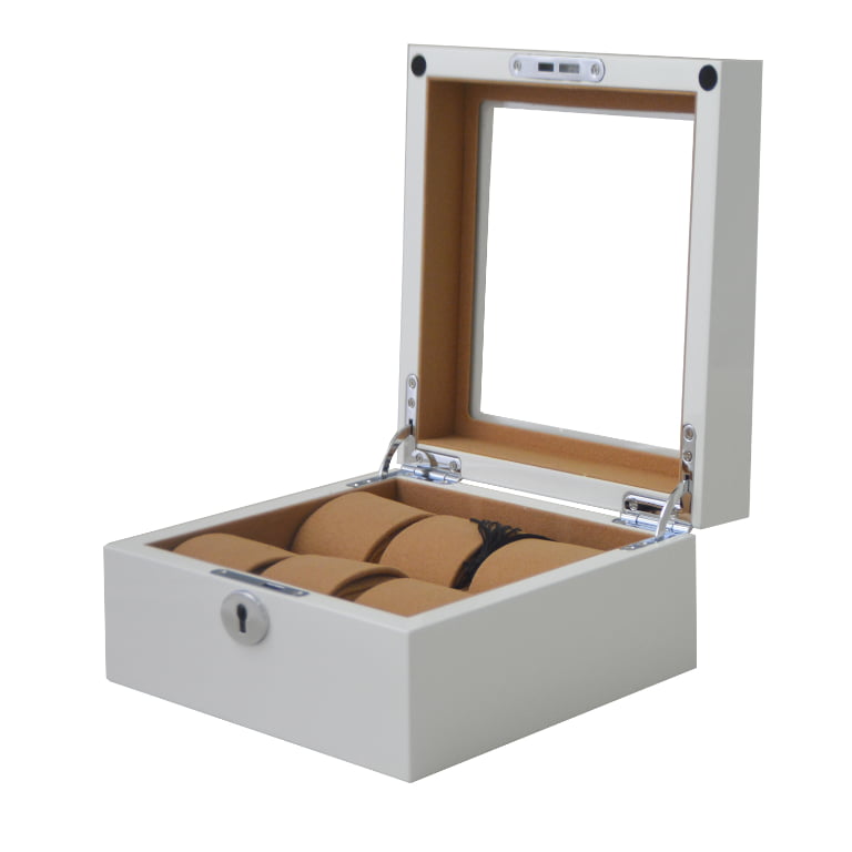 High Glossy White with Camel 6 Watch Case