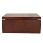 High Glossy Camphor Grain Jewelry Organizer Box with Drawers