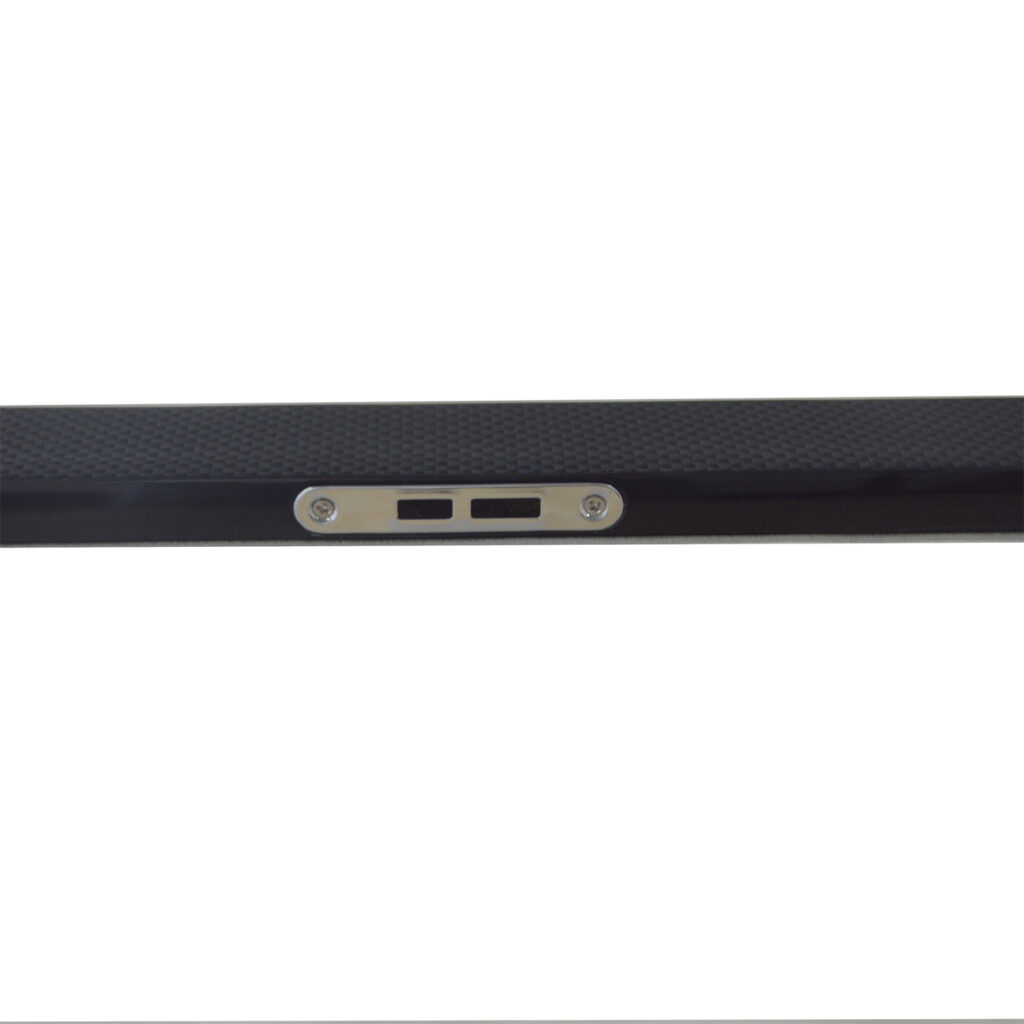 High Glossy Carbon Fiber 10 Watch Case with Tempered Glass Display