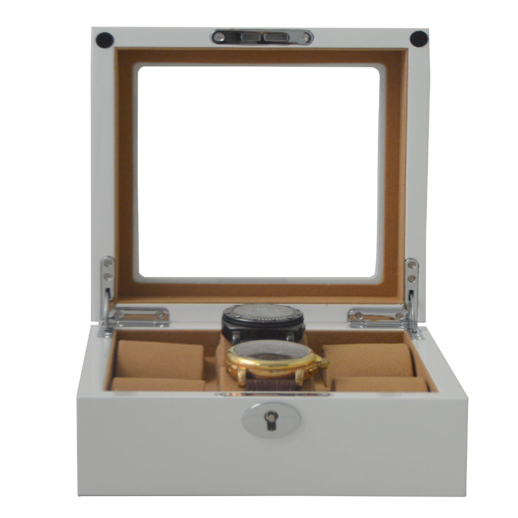 High Glossy White with Camel 6 Watch Case