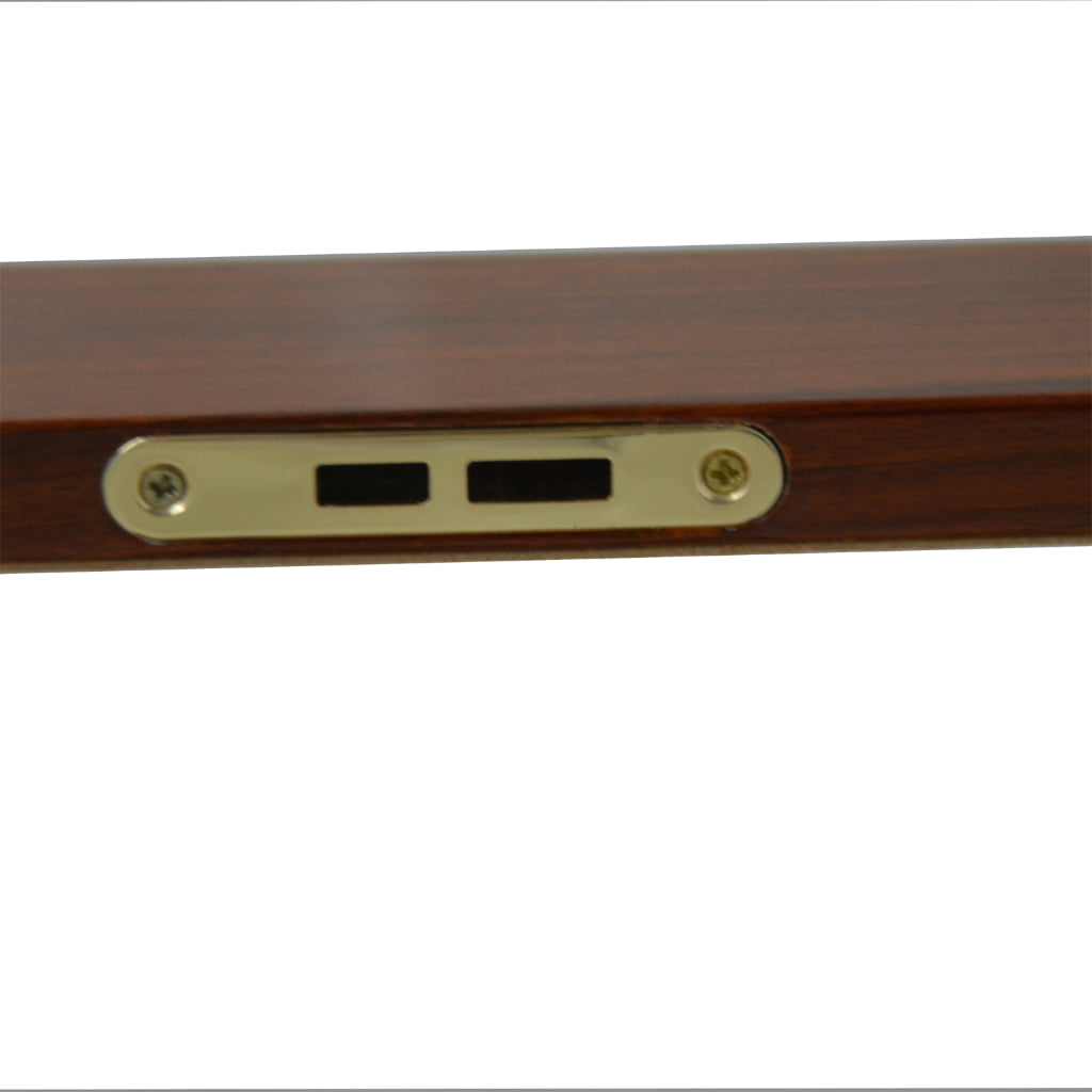 High Glossy Teak with Camel 6 Watch Case