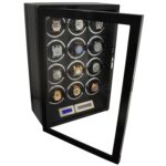 Carbon Fiber 12 Watch Winder with Adjustable TPD