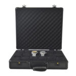 Aluminum Alloy Frame 18 Watch Suitcase with Velvet Interior