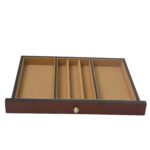 High Glossy Camphor Grain Jewelry Organizer Box with Drawers