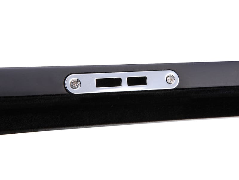 watch case tempered glass frame detail with black interior lining