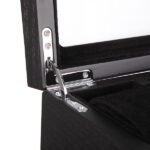 18 Watch Black Wood Veneer Watch Case
