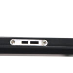 watch case tempered glass frame and black interior detail