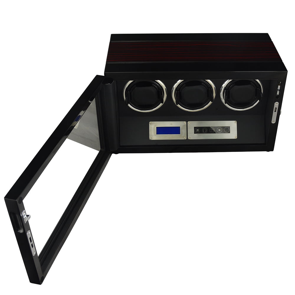 3 Watch Winder with Touchscreen Control and LED Light