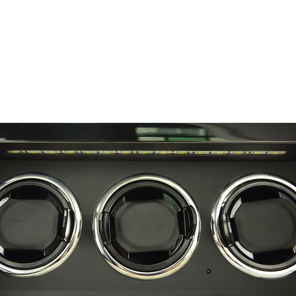 3 Watch Winder with Touchscreen Control and LED Light