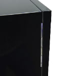 watch winder touchscreen setting panel close-up view