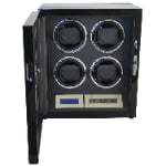 Carbon Fiber 4 Watch Winder with Adjustable TPD and Japanese Mabuchi Motor
