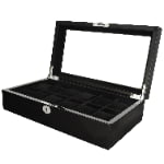 High Glossy Black 12 Watch Case