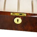 High Glossy Deep Yellow with Apricot 12 Watch Case with Velvet Interior