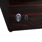 High Glossy Ebony 4-Watch Winder with 6-Watch Storage