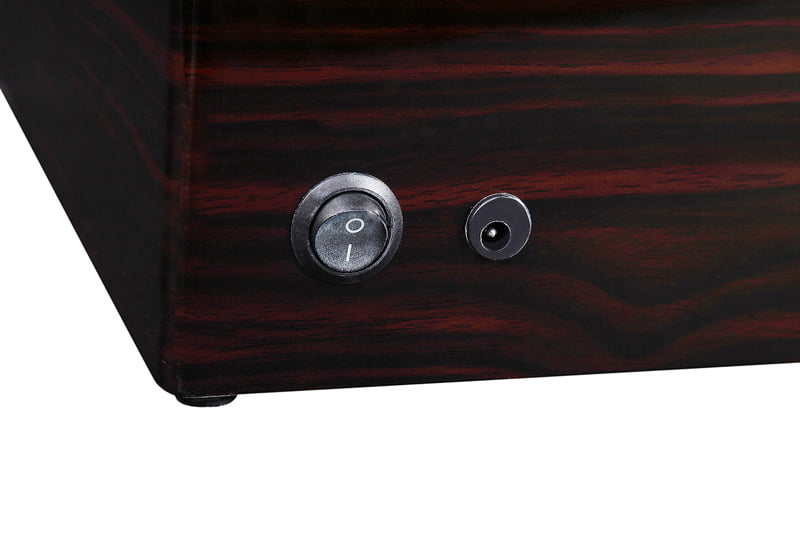High Glossy Ebony 4-Watch Winder with 6-Watch Storage