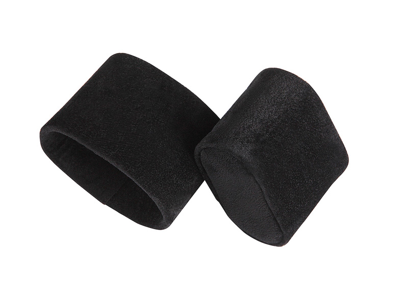 watch case with removable black velvet watch cushions
