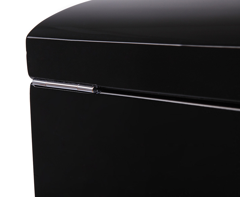 Camphor Glossy Arc 6 Watch Case with Apricot Velvet Interior
