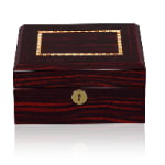 High Glossy Ebony with Grey 8 Watch Case