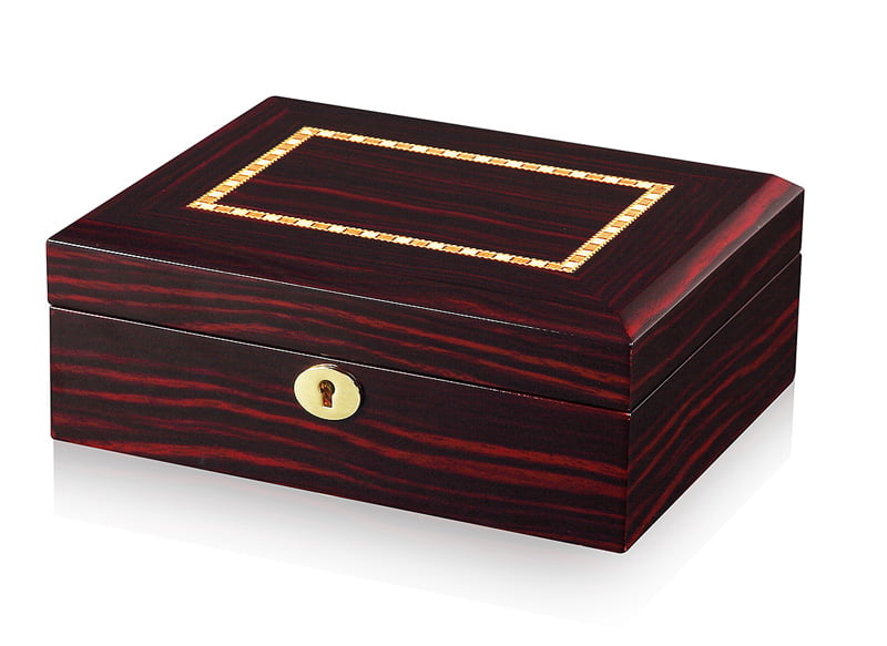 High Glossy Ebony with Grey 8 Watch Case