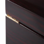 High Glossy Ebony with Grey 8 Watch Case