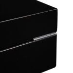 High Glossy Ebony Grain and Black 10 Watch Case