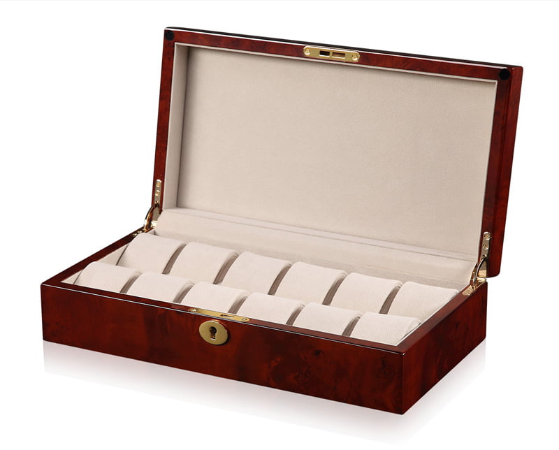 High Glossy Camphor with Apricot 12 Watch Case
