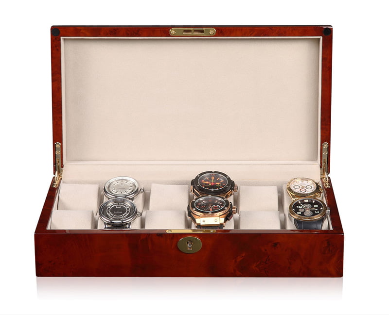 High Glossy Camphor with Apricot 12 Watch Case